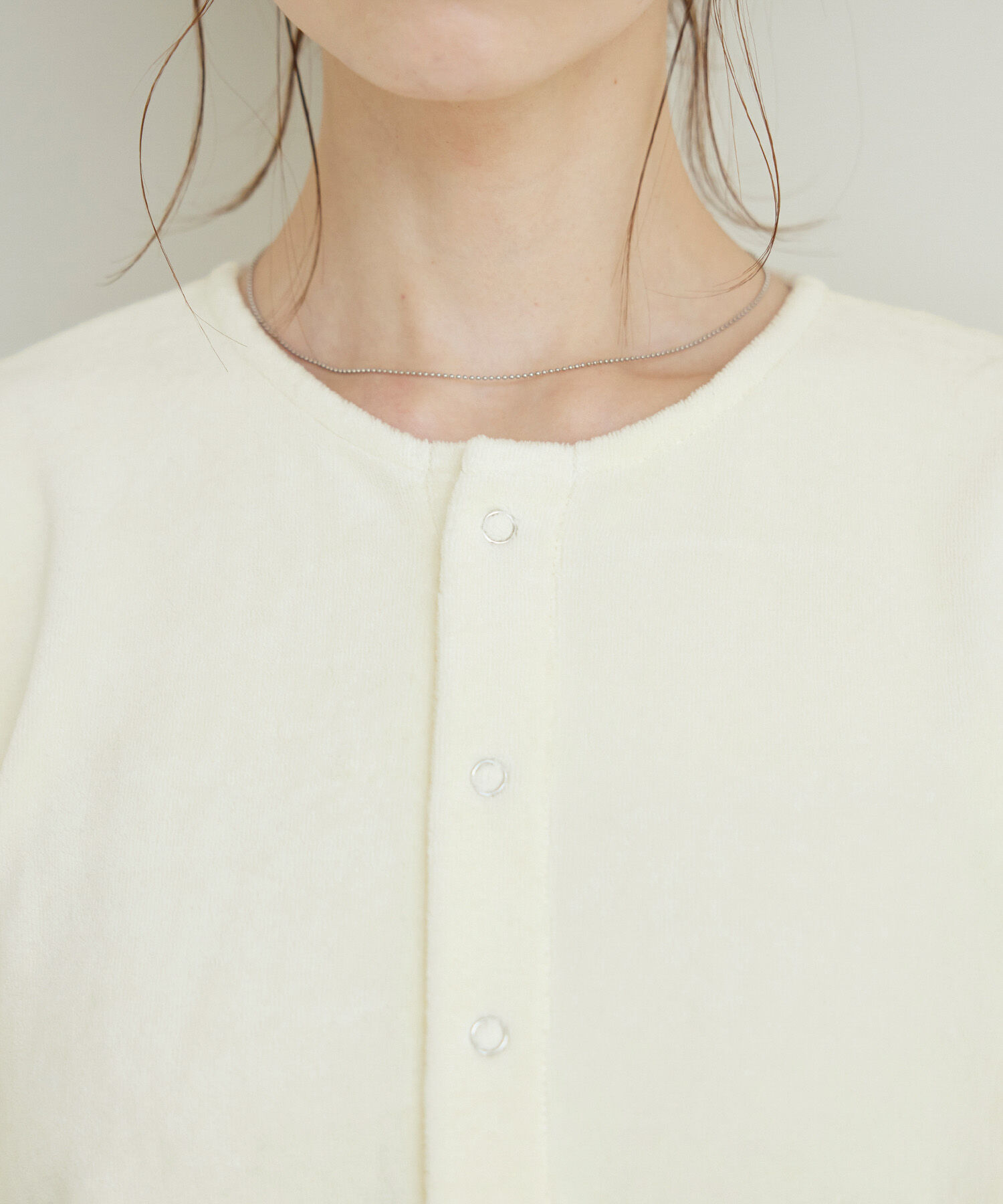 Rope&rsquo;Picnic「パイルクロップドカーディガン」|カーディガン|