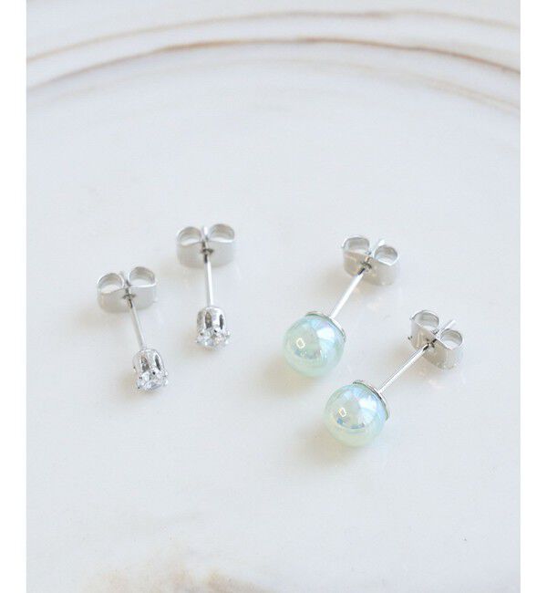 ROPE PICNIC PASSAGE「ピアスセット」|ピアス|ライトグリーン