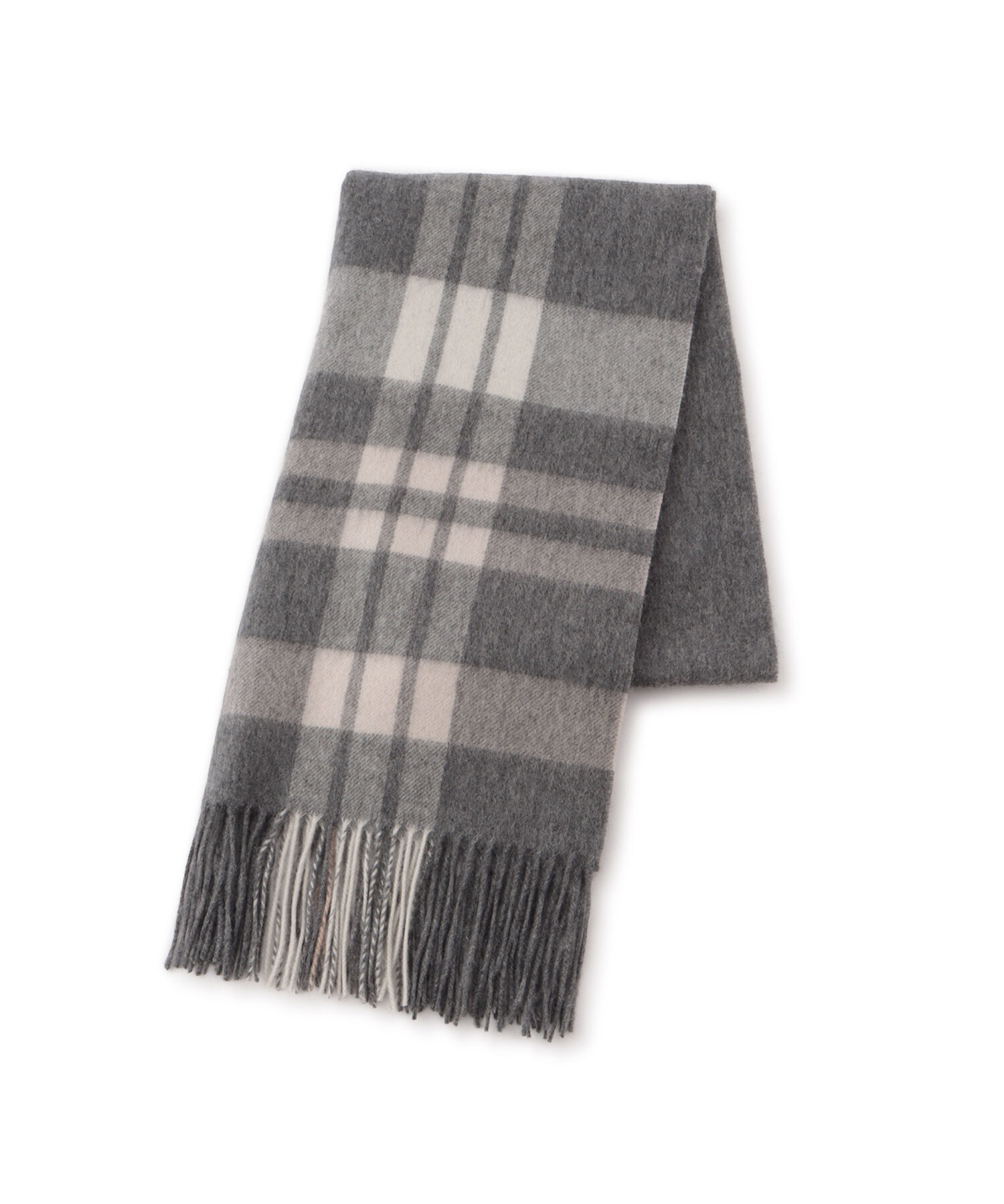 ROPE PICNIC PASSAGE「ウールチェックストール」|ストール|