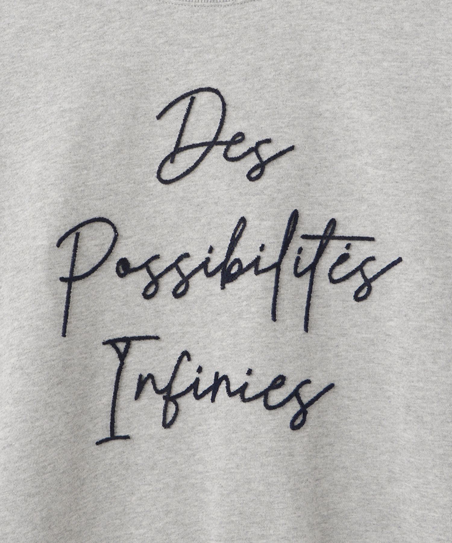 ROPE' PICNIC R「ブラッシュ刺繍スウェット/吸水速乾」|スウェット・ジャージ|