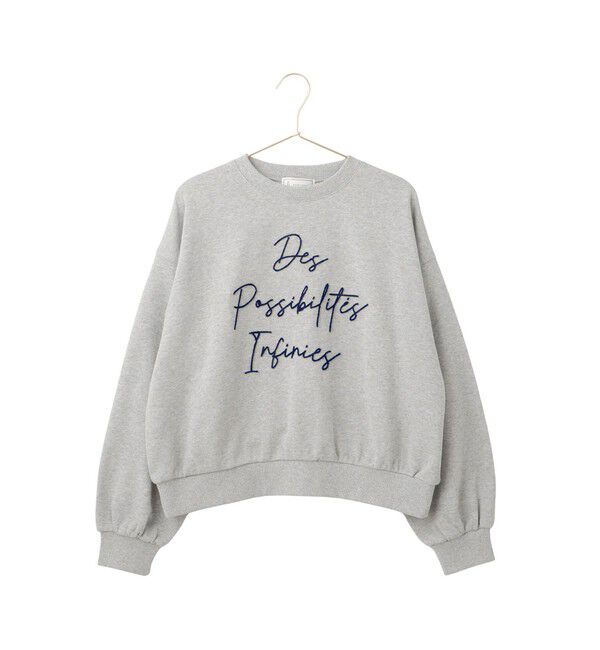 ROPE' PICNIC R「ブラッシュ刺繍スウェット/吸水速乾」|スウェット・ジャージ|