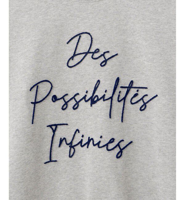 ROPE' PICNIC R「ブラッシュ刺繍スウェット/吸水速乾」|スウェット・ジャージ|