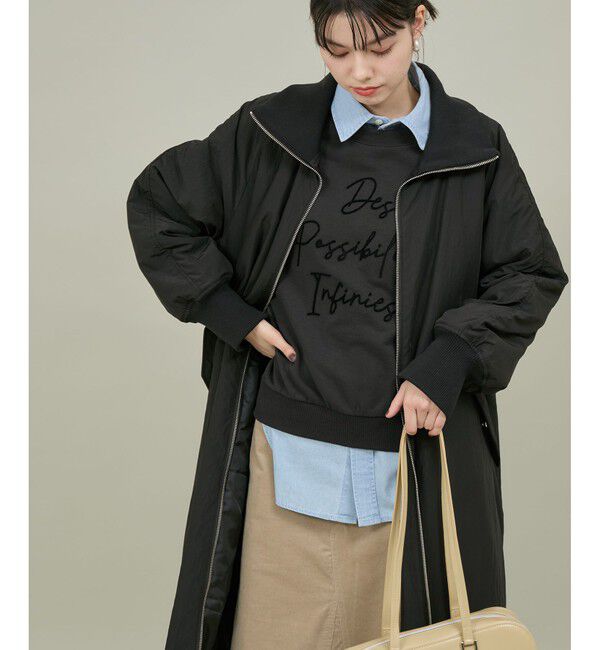 ROPE' PICNIC R「ブラッシュ刺繍スウェット/吸水速乾」|スウェット・ジャージ|