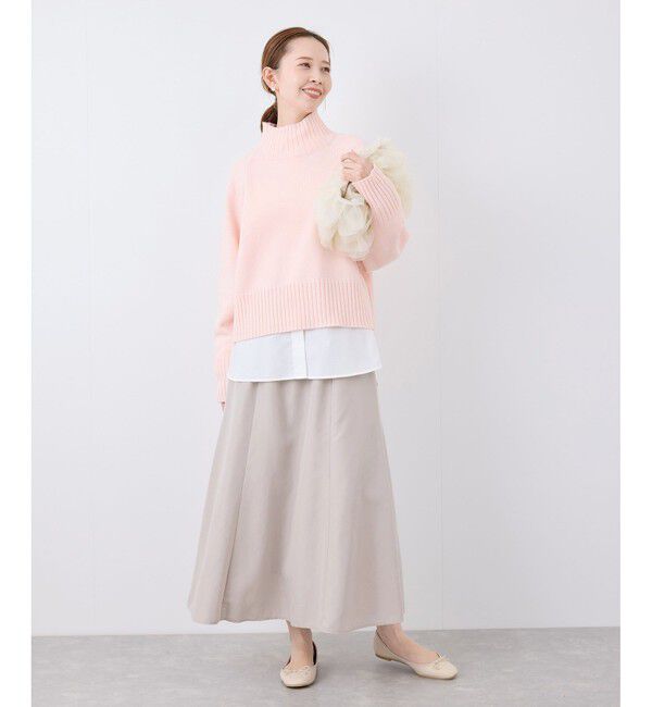 Rope&rsquo;Picnic「レーヨン混無地スカート」|スカート|