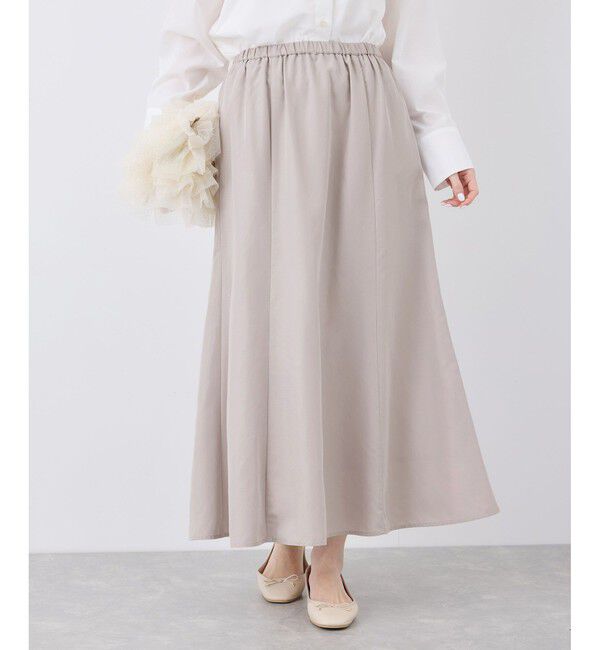 Rope&rsquo;Picnic「レーヨン混無地スカート」|スカート|