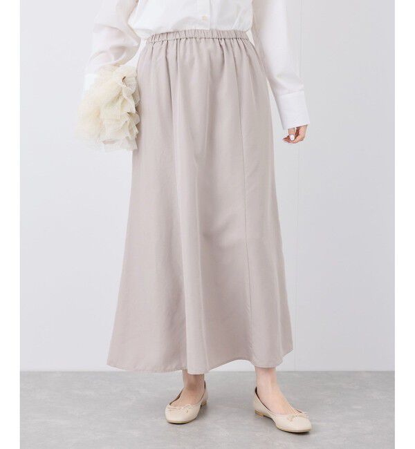 Rope&rsquo;Picnic「レーヨン混無地スカート」|スカート|