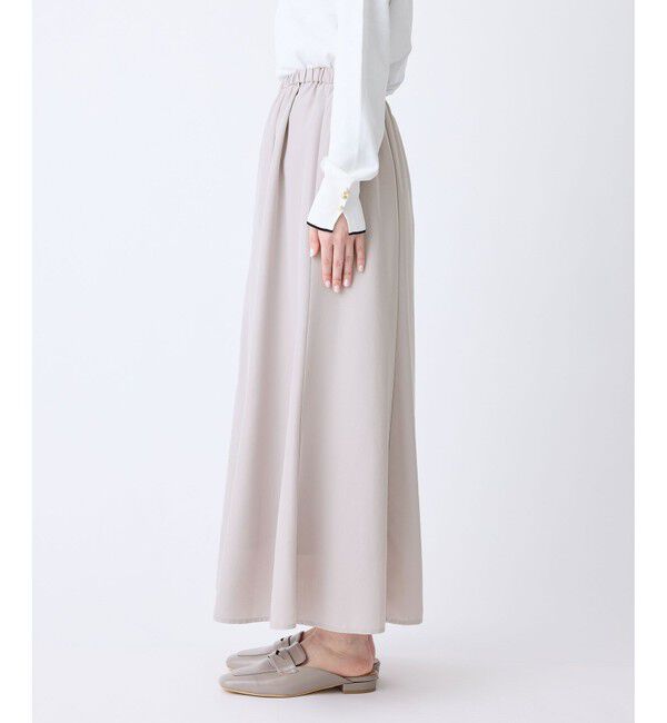 Rope&rsquo;Picnic「レーヨン混無地スカート」|スカート|