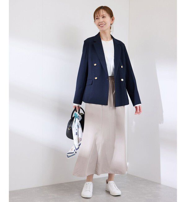 Rope&rsquo;Picnic「レーヨン混無地スカート」|スカート|