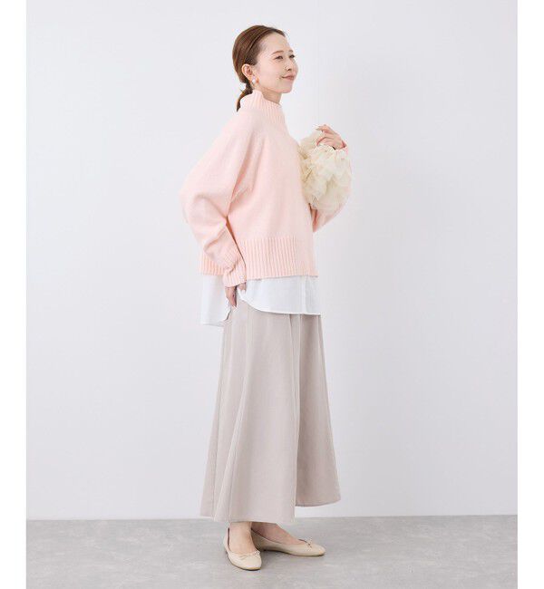 Rope&rsquo;Picnic「レーヨン混無地スカート」|スカート|