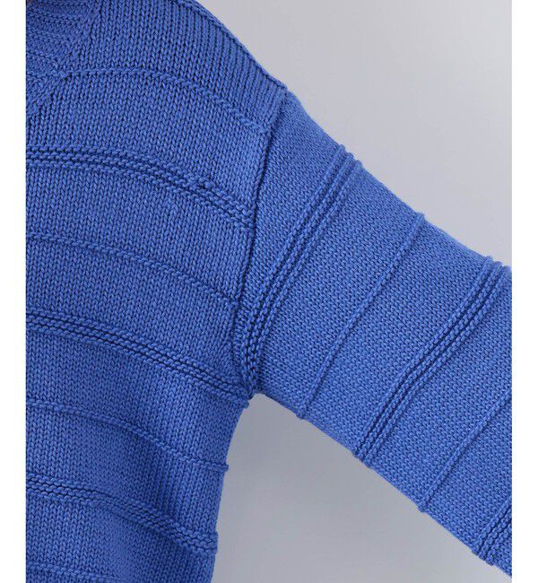 Rope&rsquo;Picnic「ガーターボーダーショート丈カーディガン」|カーディガン|