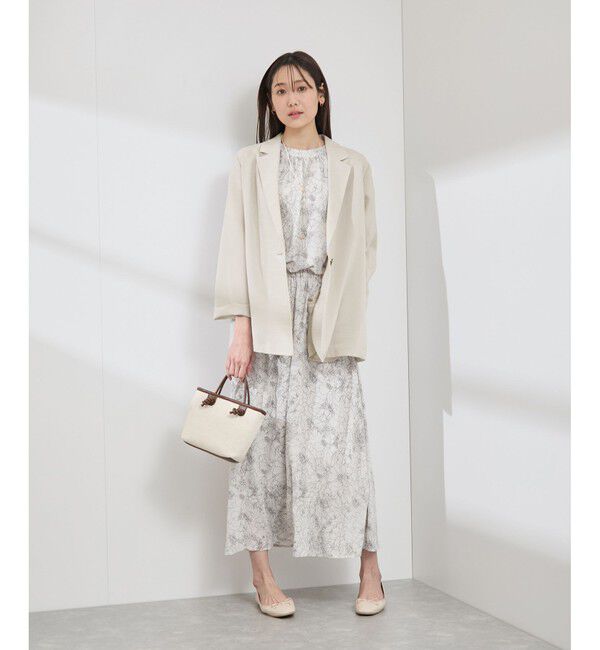 Rope&rsquo;Picnic「【接触冷感・吸水速乾・防シワ】エフォートレスリラックスジャケット/通勤・セットアップ対応」|テーラードジャケット|