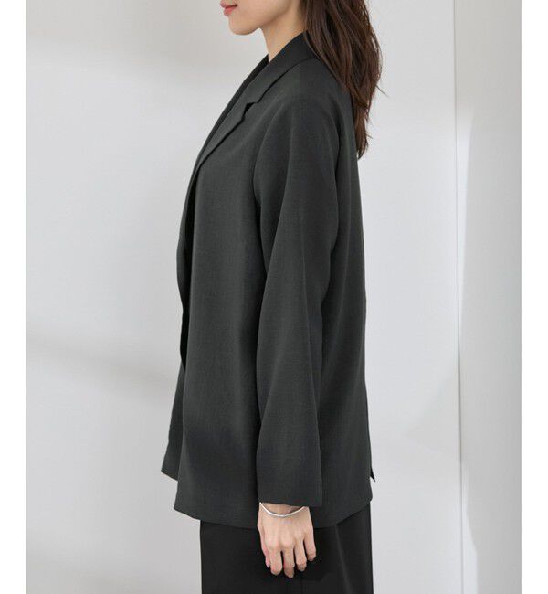 Rope&rsquo;Picnic「【接触冷感・吸水速乾・防シワ】エフォートレスリラックスジャケット/通勤・セットアップ対応」|テーラードジャケット|