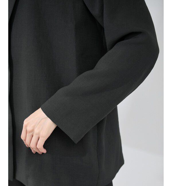 Rope&rsquo;Picnic「【接触冷感・吸水速乾・防シワ】エフォートレスリラックスジャケット/通勤・セットアップ対応」|テーラードジャケット|