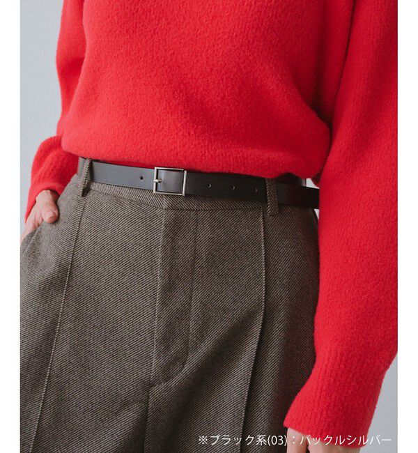 ROPE PICNIC PASSAGE「22mmスリムスクエアバックルベルト」|ベルト|