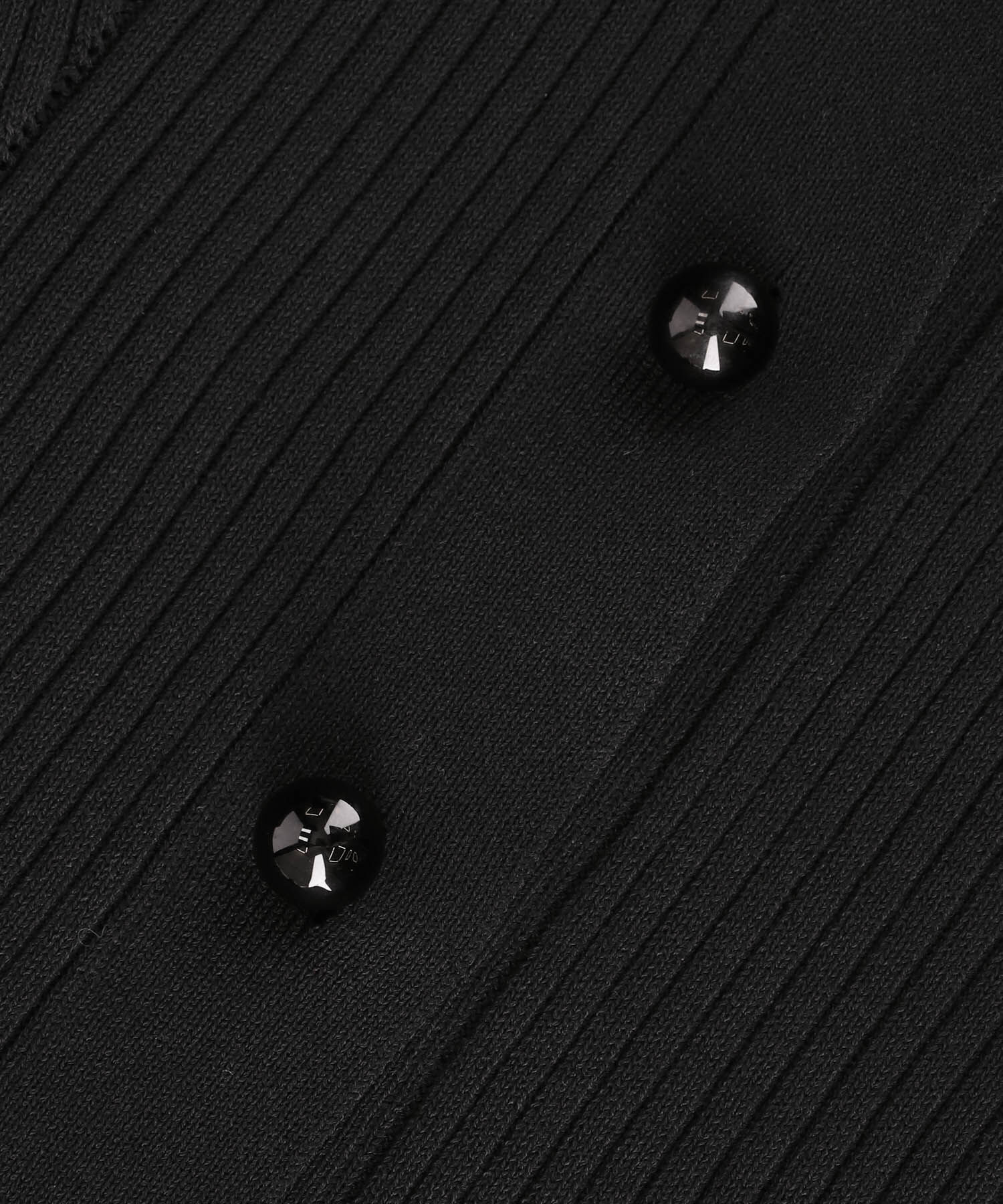 ADAM ET ROPE'「シアースリーブリブカーディガン」|カーディガン|