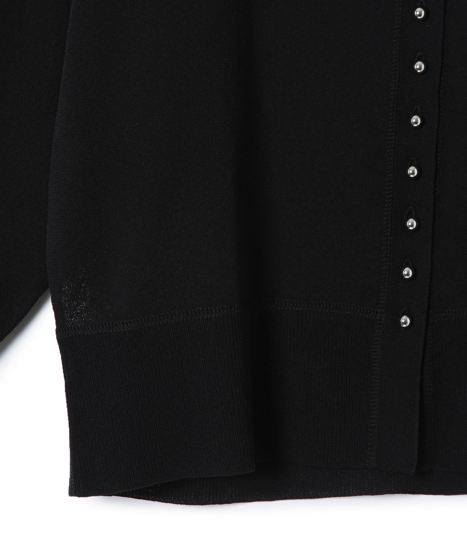 ADAM ET ROPE'「【WEB限定・洗える・追加】ポイントシアーニットカーディガン」|カーディガン|