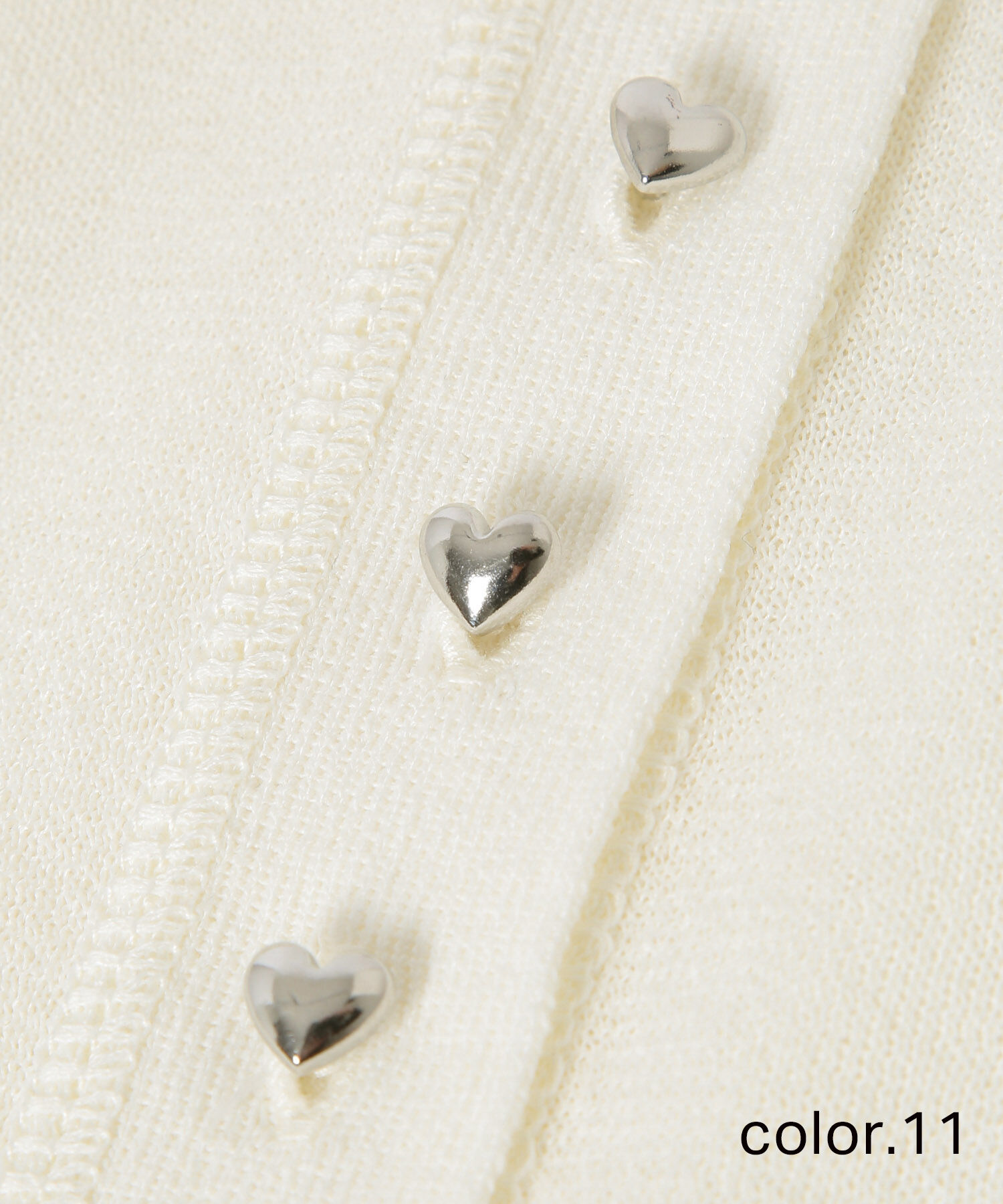 ADAM ET ROPE'「【WEB限定・洗える・追加】ポイントシアーニットカーディガン」|カーディガン|