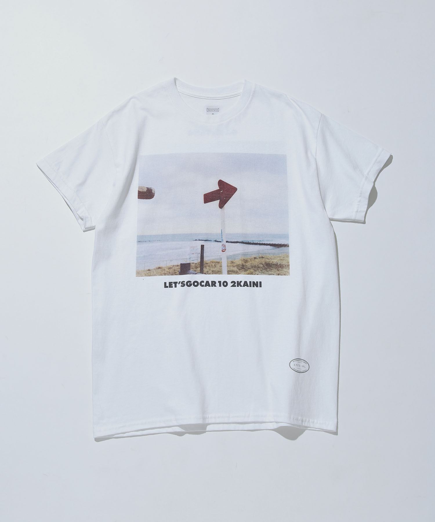 ADAM ET ROPE'「【TANGTANG for ADAM ET ROPE'】別注GASATANG  LET'SGOCAR10 2KAINI」|Tシャツ・カットソー|