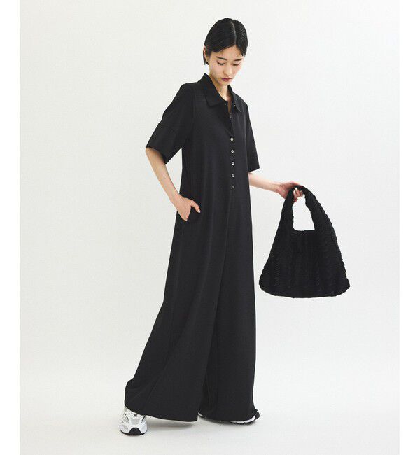 ADAM ET ROPE'「ポロシャツオールインワン」|オールインワン|