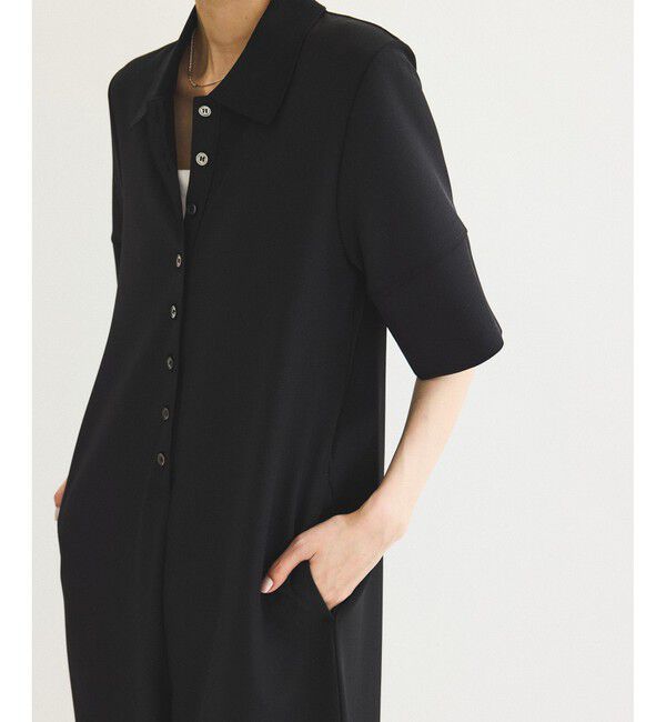 ADAM ET ROPE'「ポロシャツオールインワン」|オールインワン|