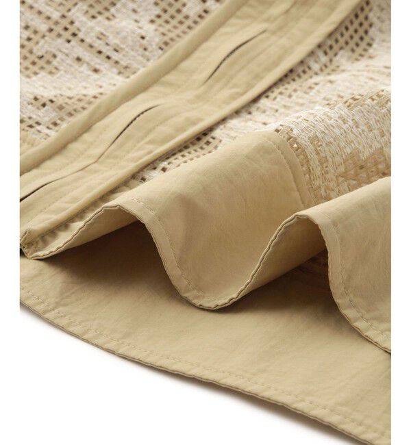 ADAM ET ROPE'「エンブロイダリーメッシュシャツ」|シャツ・ブラウス|