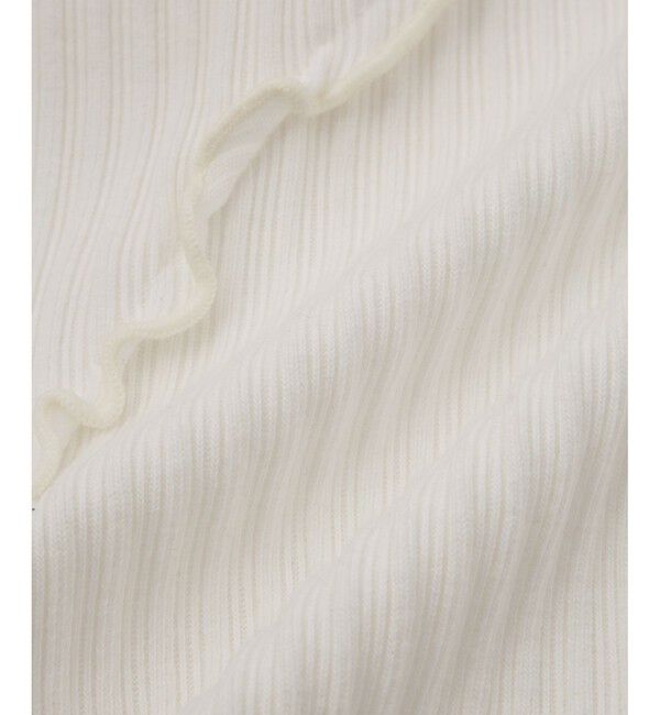 ADAM ET ROPE'「【WEB限定】アシンメトリーカッティングTシャツ」|Tシャツ・カットソー|