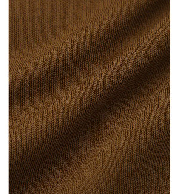 ADAM ET ROPE'「リボンポロニット」|ポロシャツ|