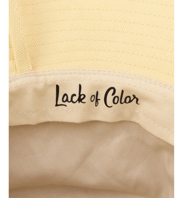 ADAM ET ROPE'「【LACK OF COLOUR(ラックオブカラー)】Holiday Bucket」|ハット|