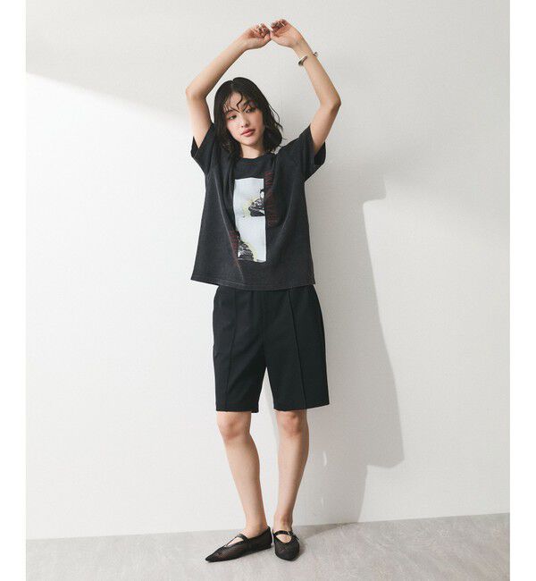 ADAM ET ROPE'「【WEB限定】RECORDSガーメントダイTシャツ」|Tシャツ・カットソー|