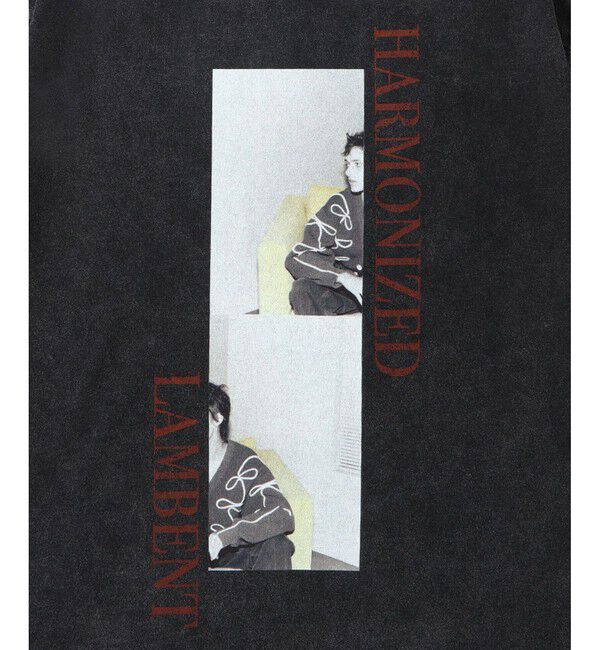 ADAM ET ROPE'「【WEB限定】RECORDSガーメントダイTシャツ」|Tシャツ・カットソー|