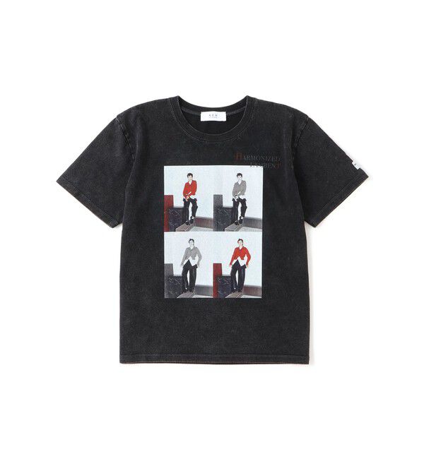 ADAM ET ROPE'「【WEB限定】RECORDSガーメントダイTシャツ」|Tシャツ・カットソー|