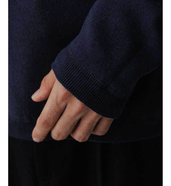 ADAM ET ROPE'「《リバーシブル》カシミヤブレンド ニットプルオーバー」|ニット・セーター|