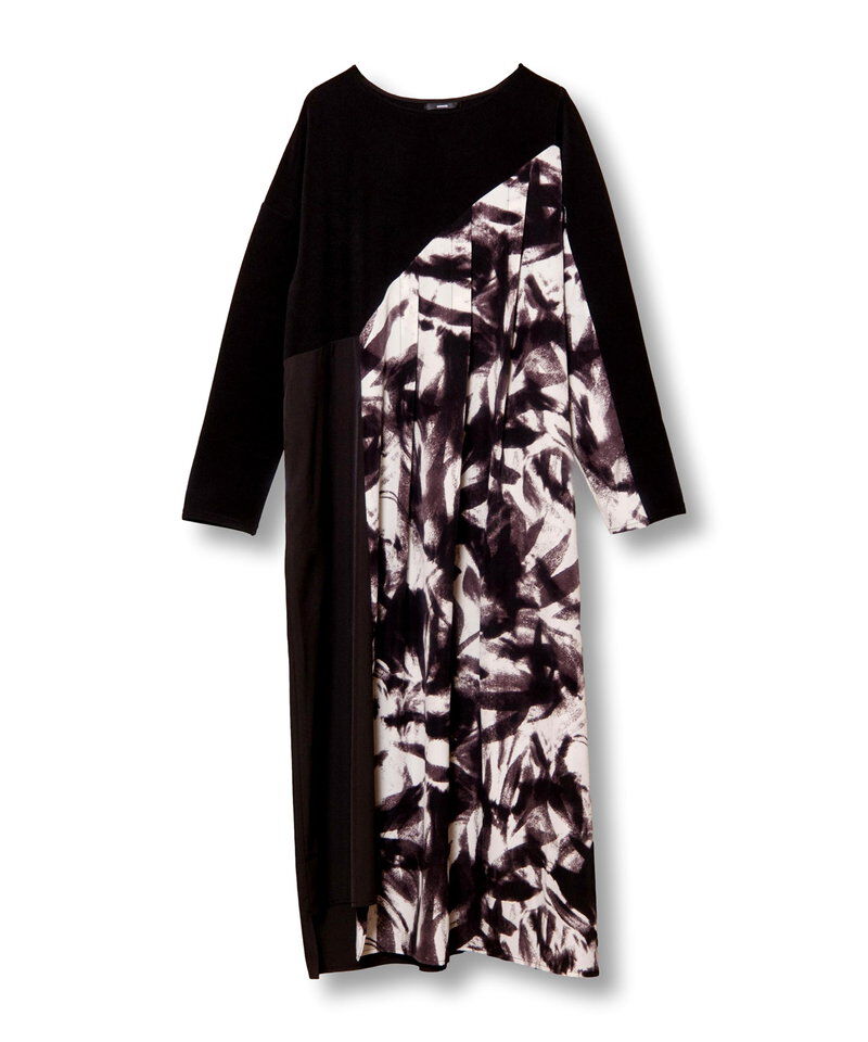  「切替フロントタックワンピース」|ワンピース|