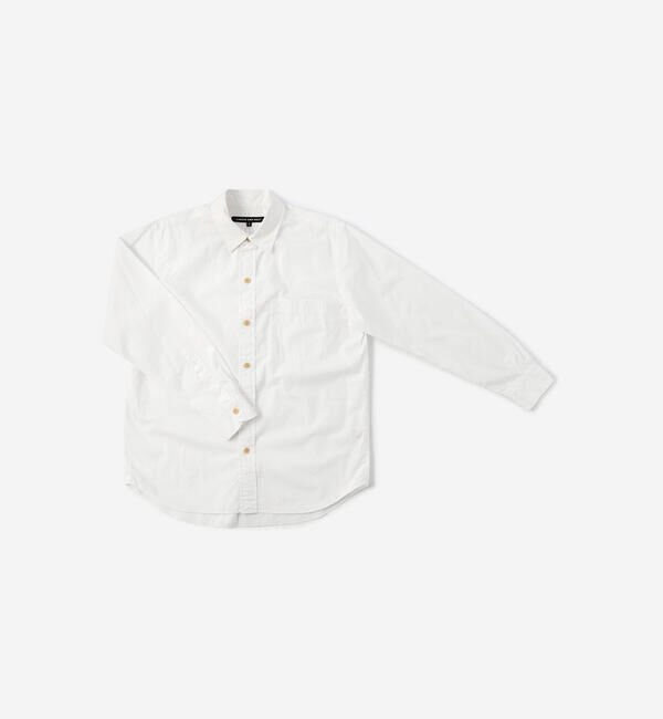 LABOUR AND WAIT「LABOUR AND WAIT | REGULAR COLLAR SHIRT WOMEN」|シャツ・ブラウス|WHITE