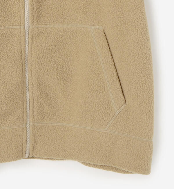 DANTON「DANTON | ポーラテック(R) ボアフリースジップパーカー MEN」|パーカー|