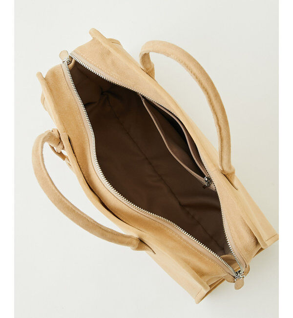 美品　Hoaw. ボストンバッグ　ハンドバッグ　キャメル ウィムガゼット Whim Gazette 【Hoaw.】ヴィンテージ加工フラップ