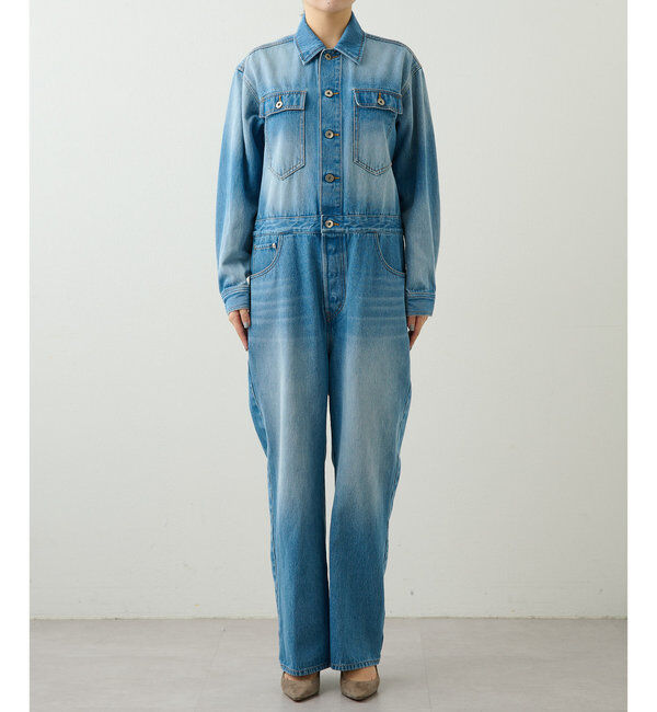  「デニムジャンプスーツ」|ワンピース|