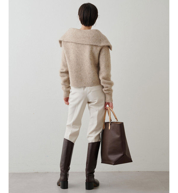 THE PAUSE「【THE PAUSE】ハーフジッププルオーバー」|ニット・セーター|