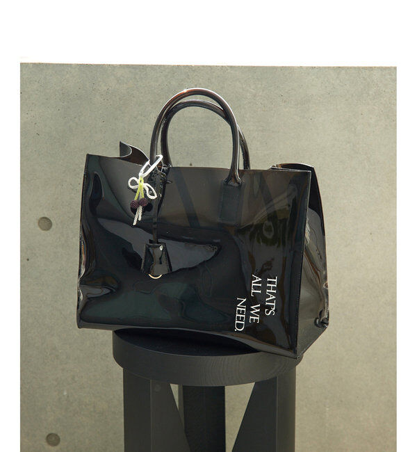 Hoaw.「【Hoaw.】PVC トートバッグ」|トートバッグ|ブラック