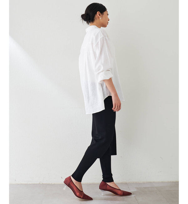  「リネンキャンバスシャツ」|シャツ・ブラウス|