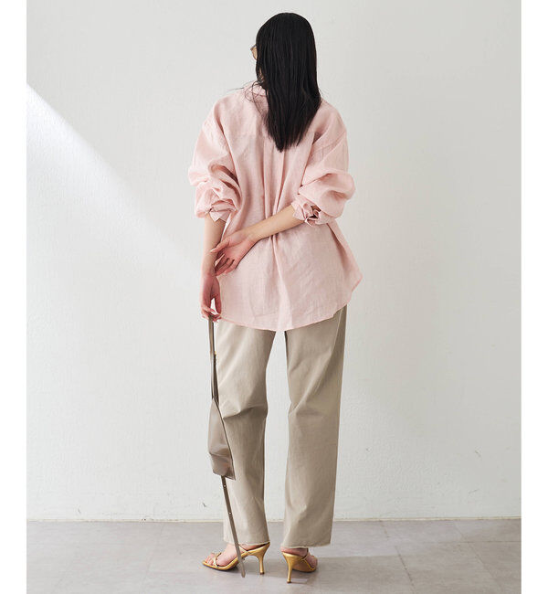  「リネンキャンバスシャツ」|シャツ・ブラウス|