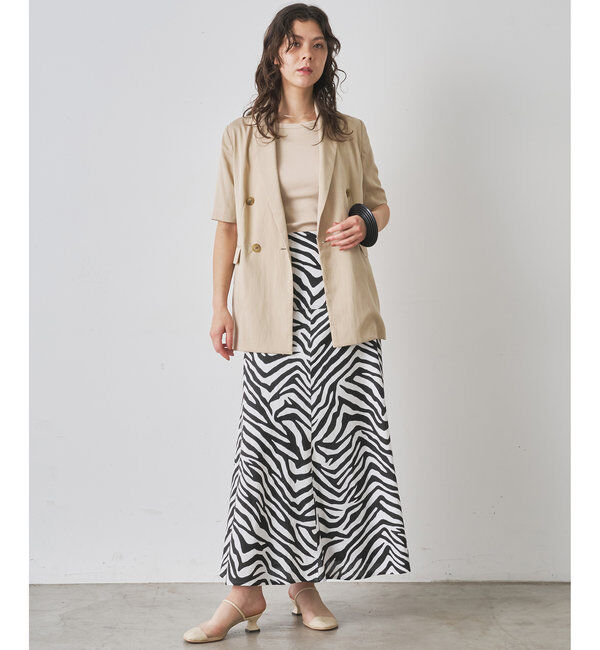  「オックスダブルハーフスリーブジャケット」|テーラードジャケット|