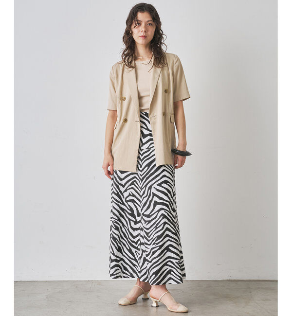  「オックスダブルハーフスリーブジャケット」|テーラードジャケット|