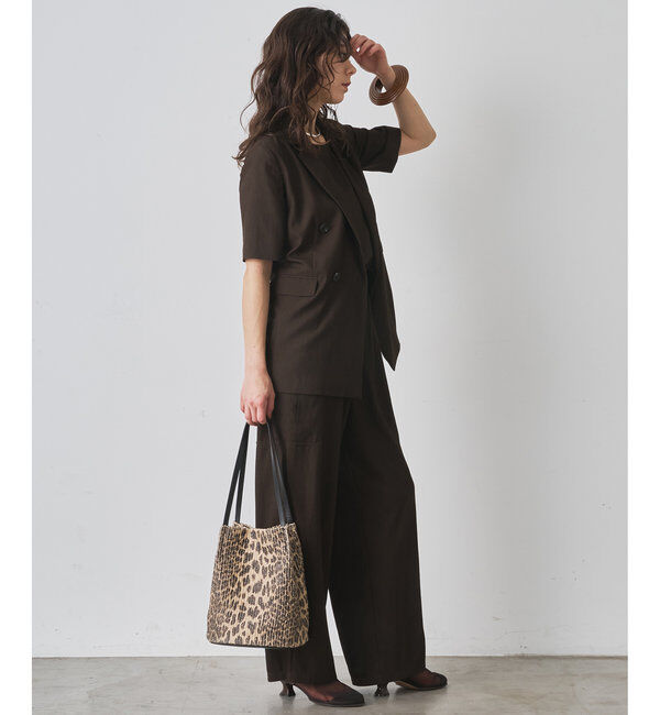  「オックスダブルハーフスリーブジャケット」|テーラードジャケット|