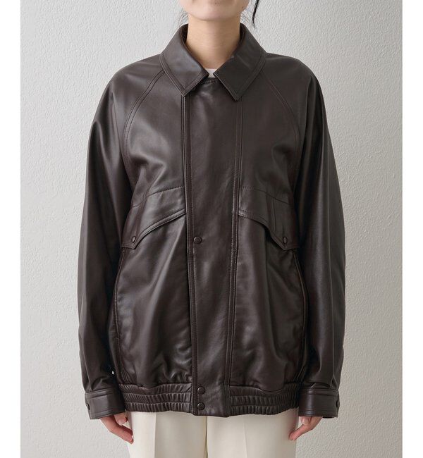 GEMINI「【GEMINI】レザーブルゾン」|ブルゾン・スタジャン|