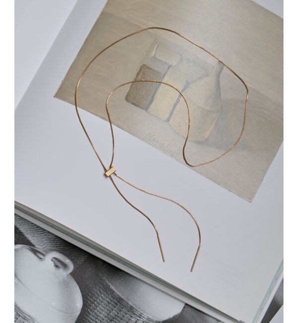 THE PAUSE「【THE PAUSE】スライダータイネックレス」|リング|