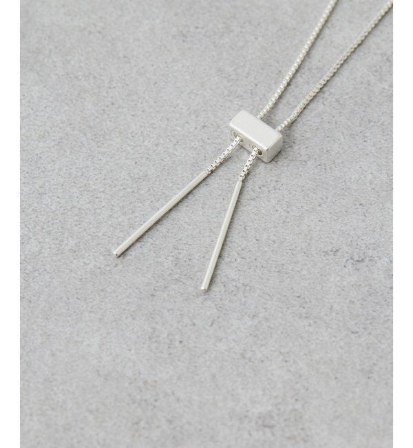 THE PAUSE「【THE PAUSE】スライダータイネックレス」|リング|