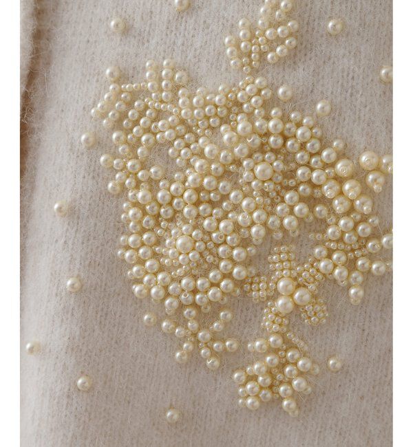 GEMINI「【GEMINI】ビーズニットジレ」|ニット・セーター|