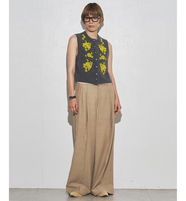 GEMINI「【GEMINI】ビーズニットジレ」|ニット・セーター|