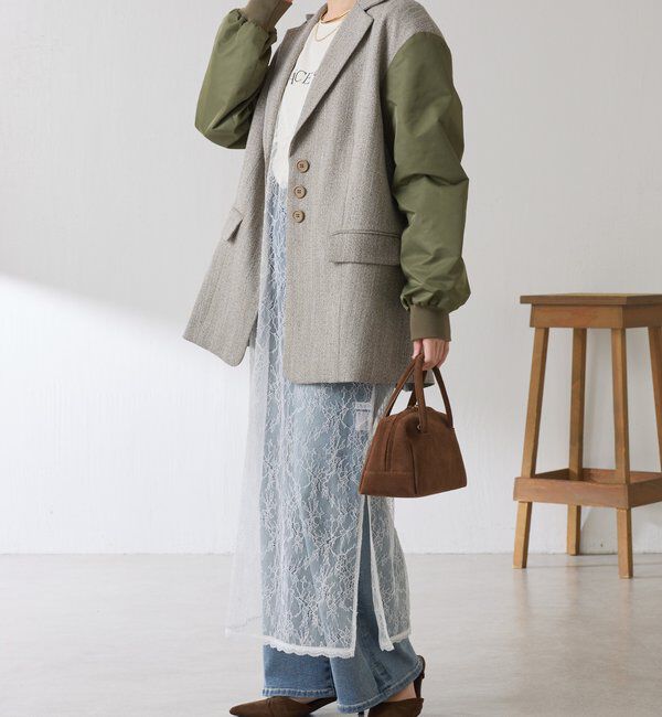  「2WAYレースキャミワンピース」|ワンピース|